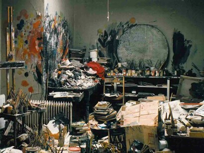 Francis Bacon's studio
