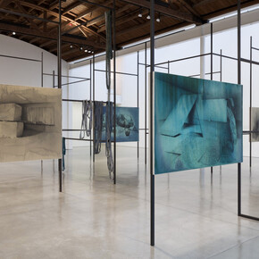 On the Eve of Never Leaving. Courtesy of Gagosian 