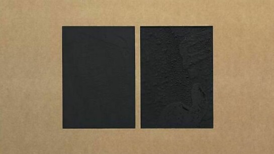 Daniel Lefcourt, Drawing Board, 2013, Graphite on machined fiberboard panel with pine frame, 32 by 42 in.  81.3 by 106.7 cm