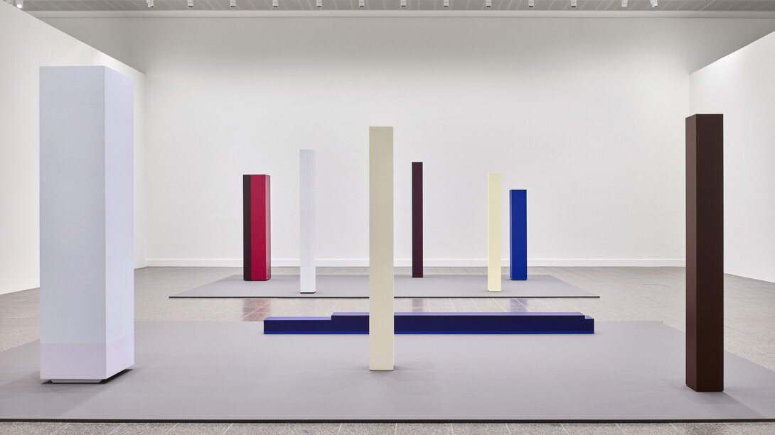 Anne Truitt, Pionierin der minimal art, ausstellungsansicht. Mit freundlicher genehmigung der Kunstsammlung Nordrhein-Westfalen