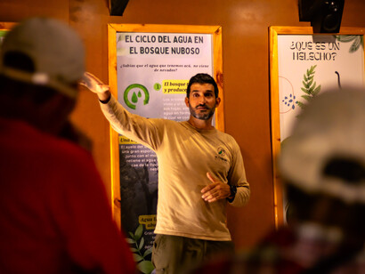Eduardo de la Cadena, cofundador del proyecto Ulcumano Ecolodge