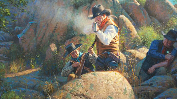 Celebrating 55 Years of Excellence in Western & Wildlife Art. Courtesy of Trailside Galleries