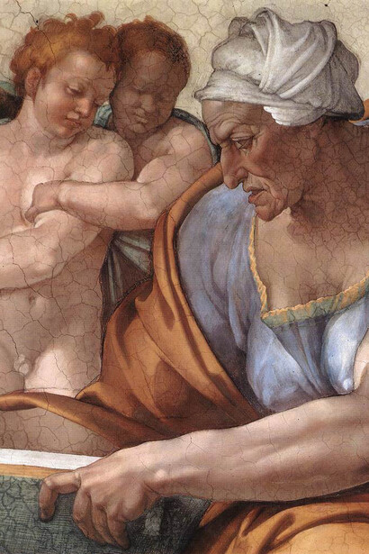 Michelangelo - Sibilla Cumana