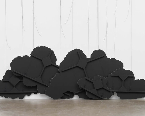 Latifa Echakhch, Sans titre (nuage noir) IV. Courtesy of National Gallery of Canada