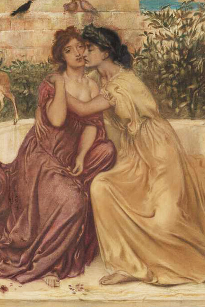 Gustav Klimt, The Kiss, 1908-09, oil and gold leaf on canvas, 180x180 cm, Belvedere Gallery, Wien, Austria