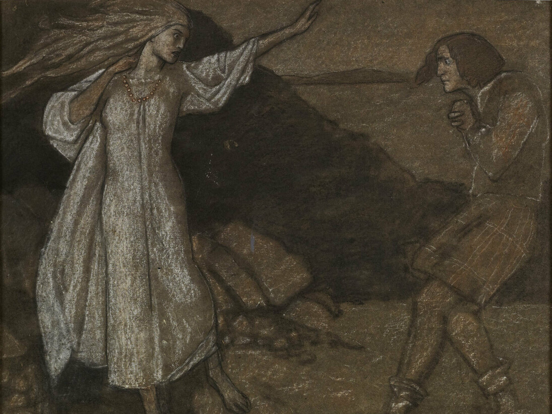 Folk and Fancy. Courtesy of The Fine Art Society 