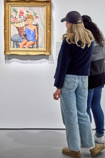 Suzanne Duchamp, Retrospektive, ausstellungsansicht. Mit freundlicher genehmigung von SCHIRN