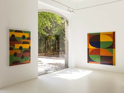 Jordi Clotet Saló, Primera pedra (First stone), exhibition view. Courtesy of Alzueta Gallery