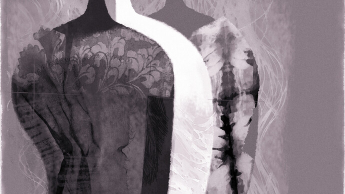 Lu Zhiping, No. 12 瓷器-中国-盛装,丝网, 2009, China-Splendor, silkscreen print, 65 x 88 cm