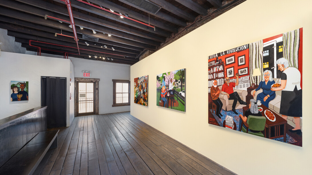 Zoya Cherkassky, American cooking, exhibition view. Courtesy of Fort Gansevoort