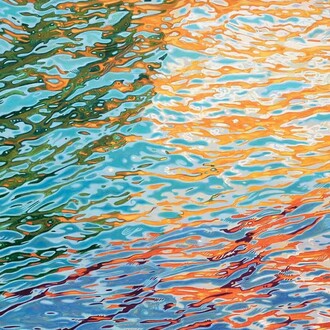 Danielle Eubank, Santa Cruz island VII (detail), 2024. Courtesy of Launch LA
