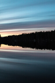 Finnish Lake Sunset