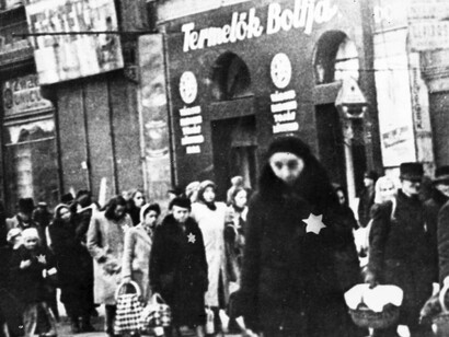 Judios en Budapest en 1944