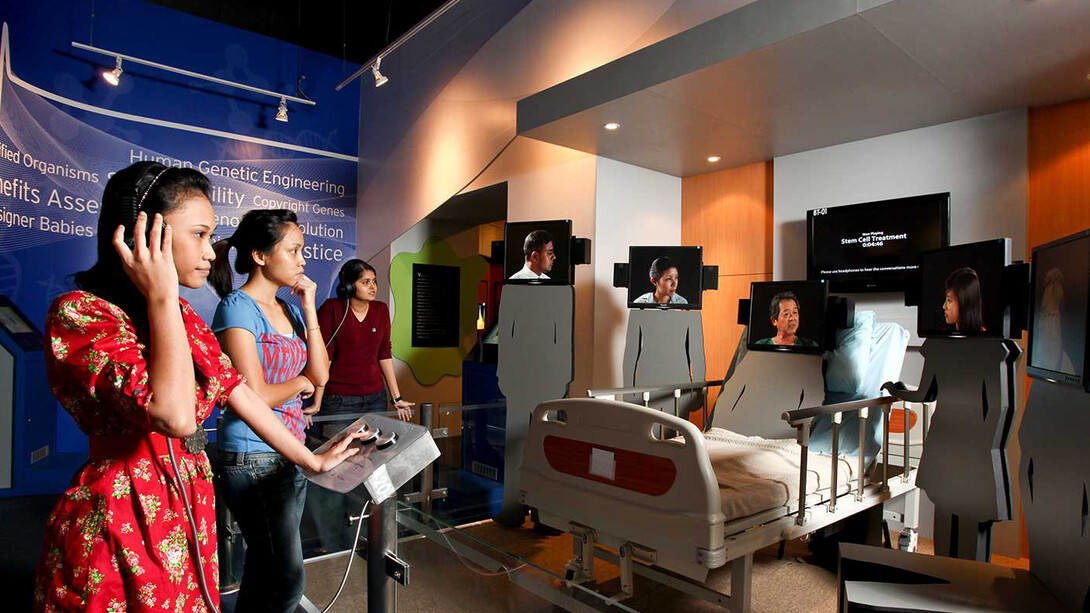 Bioethics. Courtesy of Science Centre Singapore