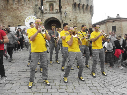 Musicisti alla Festa dei Folli
