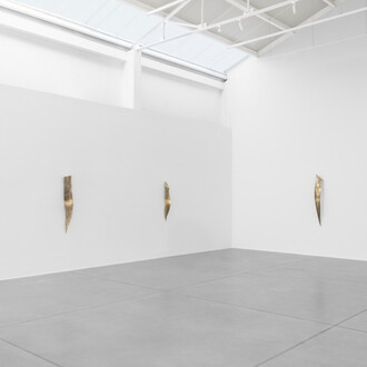 Yngve Holen, Furrow, exhibition view. Courtesy of Galerie Nordenhake