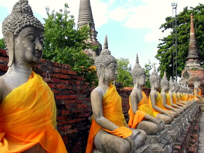 Il sito di Ayutthaya