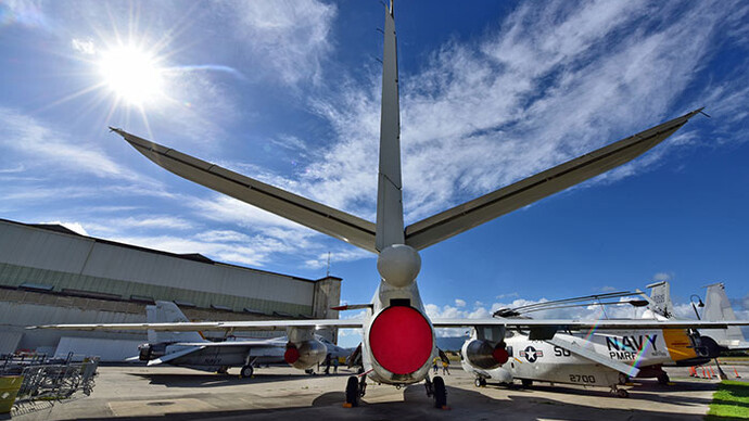 Douglas A3D/NTA-3B Skywarrior. Courtesy of Pearl Harbor Aviation Museum