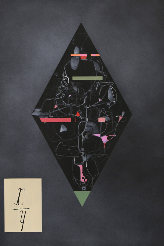 #Diamond II, 2014, New Zealand, Shane Cotton, Acrylic, 100 x 70 cm (39 ½ x 27 ½ in)