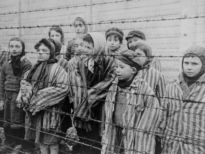 Children in concentration camp