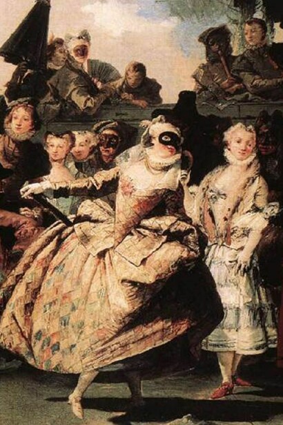 Il ballo della Theriaca, Minuetto (Tiepolo). Probabilmente era anche il ballo della salute.