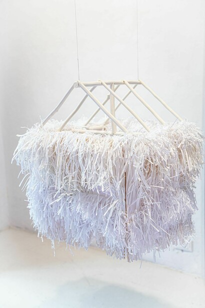 Paulo Licona, Soltar la presa ¡Auu! Exhibition view. Courtesy of La Balsa Gallery