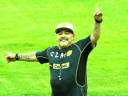 Maradona como entrenador
