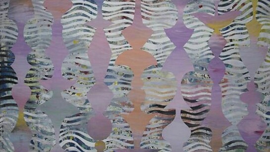 Perry Burns, Oceana, 2014, oil on canvas, 36 x 48 inches