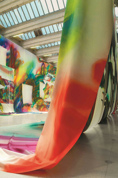 Katharina Grosse. Courtesy of National Gallery