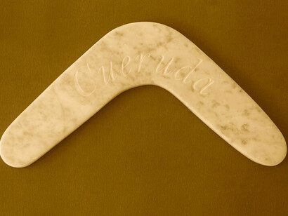 Priscilla Monge: «Boomerang», escultura, 2000
