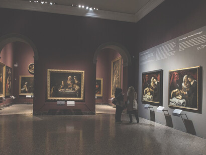 La "Cena in Emmaus" del Caravaggio, la versione esposta presso la Pinacoteca di Brera a Milano