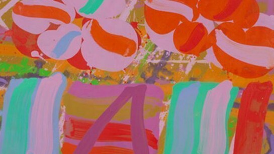 Albert Irvin, Patience, 2008, acrylic on canvas, 30 x 48 in / 76.2 x 122 cm