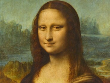 Leonardo da Vinci pintó la famosa y enigmática Gioconda entre 1503 y 1506. Museo del Louvre, París, Francia