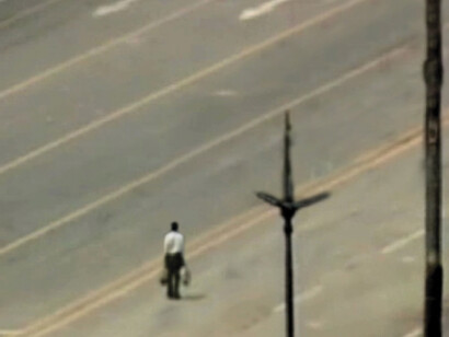 Josh Azzarella / Untitled #27 (Unknown Rebel) (2006) / Video, edition of 7 + 3 APs / Duration: 1 minute, 11 seconds

