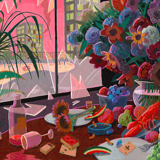 Nicholas Bono Kennedy, Where there is smoke (detail), 2026. Courtesy of Hashimoto Contemporary