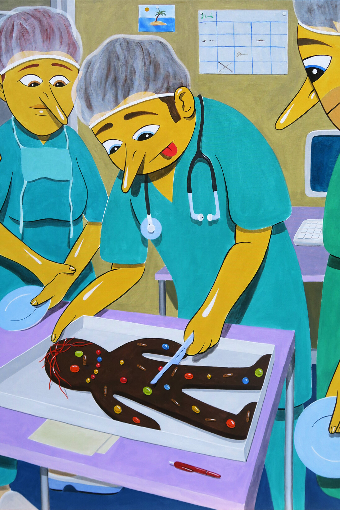 HuskMitNavn, The First Cut, 2017. Courtesy of V1 Gallery 