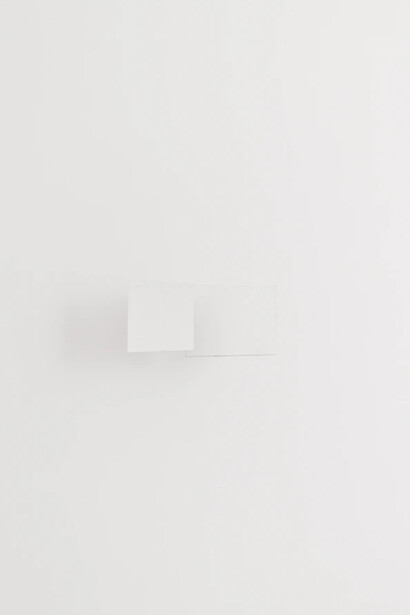 Fernanda Gomes, vue de l'exposition. Avec l'aimable autorisation de la Galerie Peter Kilchmann