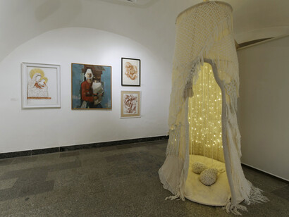 Various artists, 3 (dis)courses of woman, exhibition view. Courtesy of Gallery of Spiš Artists