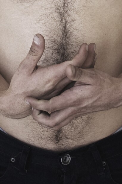 Clinton Hayden, Untitled, Hands (2015), Giclee print on hahnemule, 45 x 50 cm
