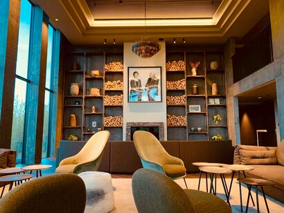 Hotel lounge