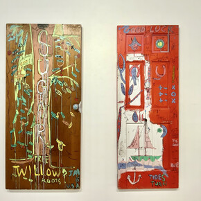 Mind Mapping . . . And Other Stories, 2023, installation view. Courtesy of Van Der Plas Gallery, NYC