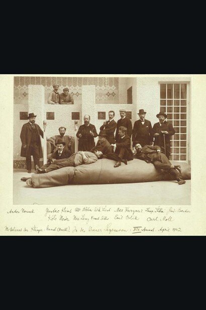 Moriz Nähr. Courtesy of Leopold Museum