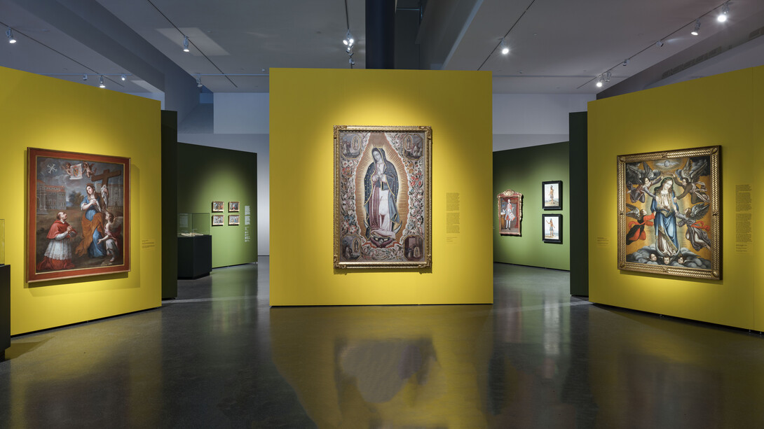Various artists, History and mystery: Latin American art and Europe, exhibition view. Courtesy of Kumu Art Museum