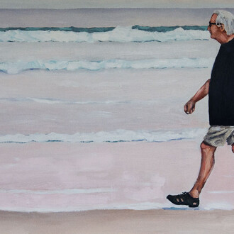 Leon Vermeulen, Towards Brenton (detail). Courtesy of Knysna Fine Art