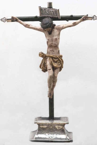 Anónimo, Cristo crucificado, s. XVIII. Cortesía del Museo Pedro de Osma