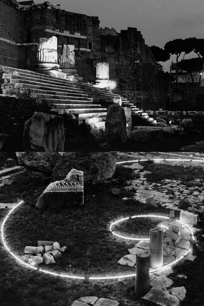 Patrizia Bonanzinga, Roma archeologia, 2007. Courtesy of 511 Gallery 