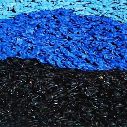Spencer Tunick, Big Color 6 (Herefordshire, England) 2010