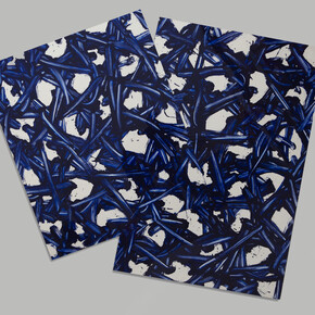 Stenkanibale, 2021, Pittura industriale su plexiglas, 223 x 175 cm. Courtesy A arte Invernizzi, Milano
