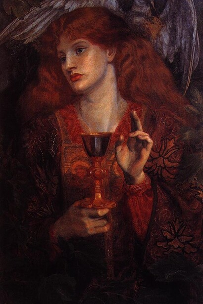 Dante Gabriel Rossetti, The Damsel of the Sanct Grael 
