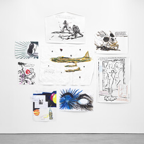 Th' Explosiyv Shoyrt T, Exhibition view. Courtesy of David Zwirner